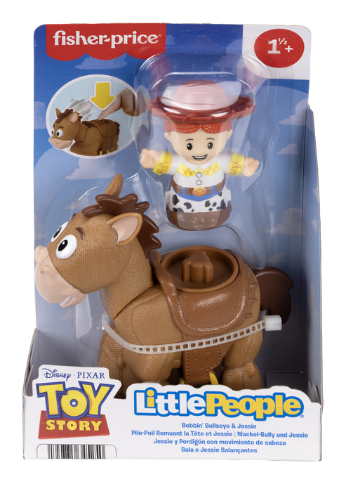 Little People Toy Story Bobbin' Bullseye & Jessie Set