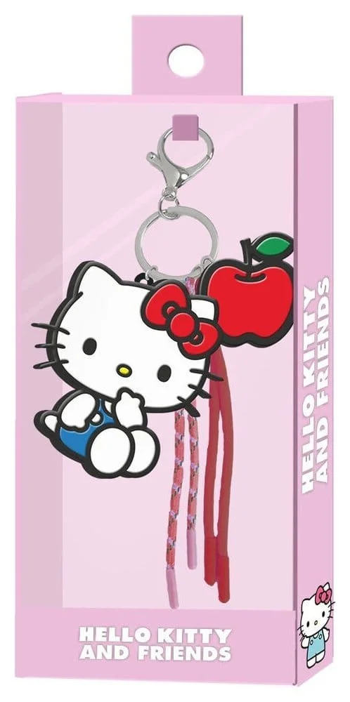 Sanrio Charm Keyring Hello Kitty Face.jpg