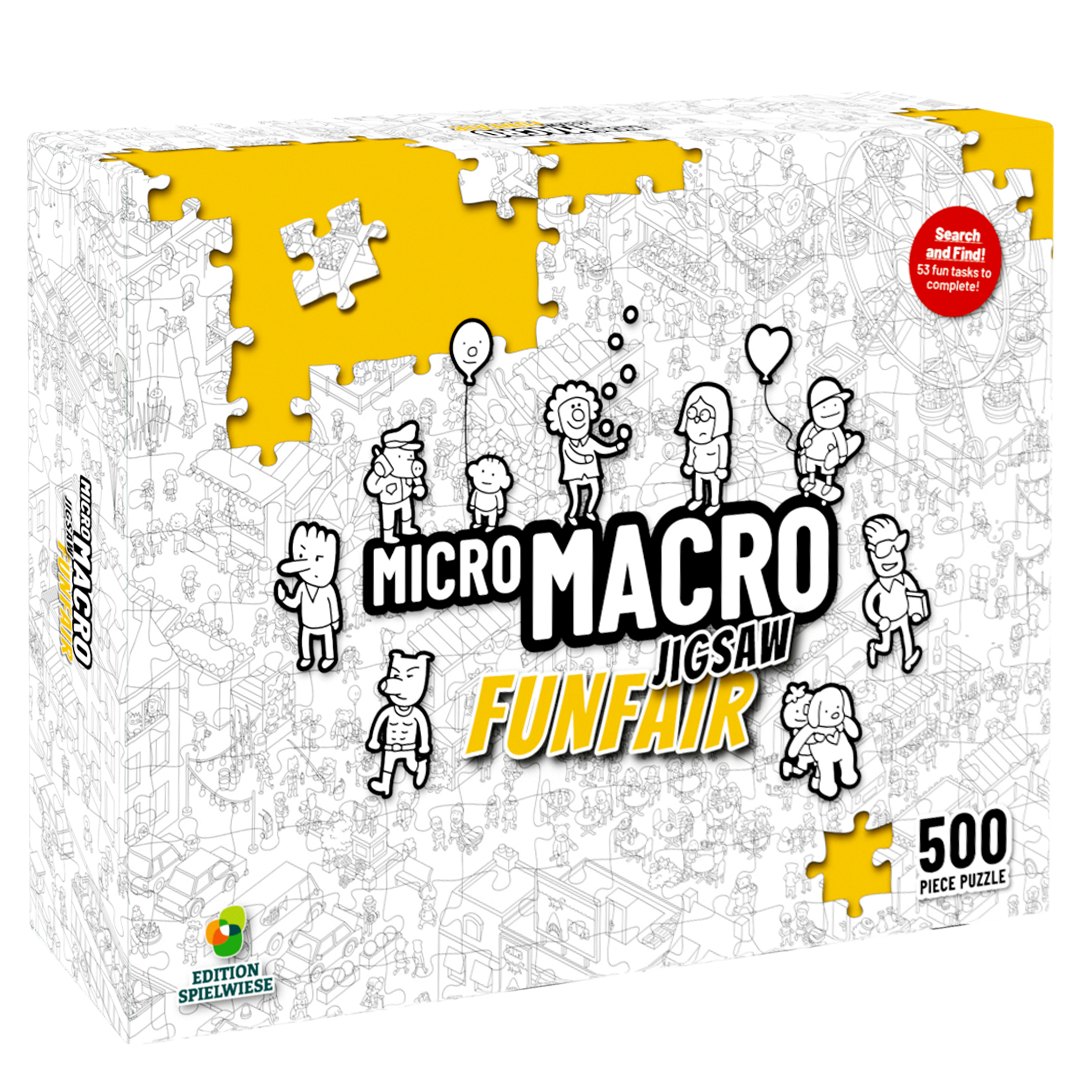 MicroMacro Jigsaw: Funfair (500pc)