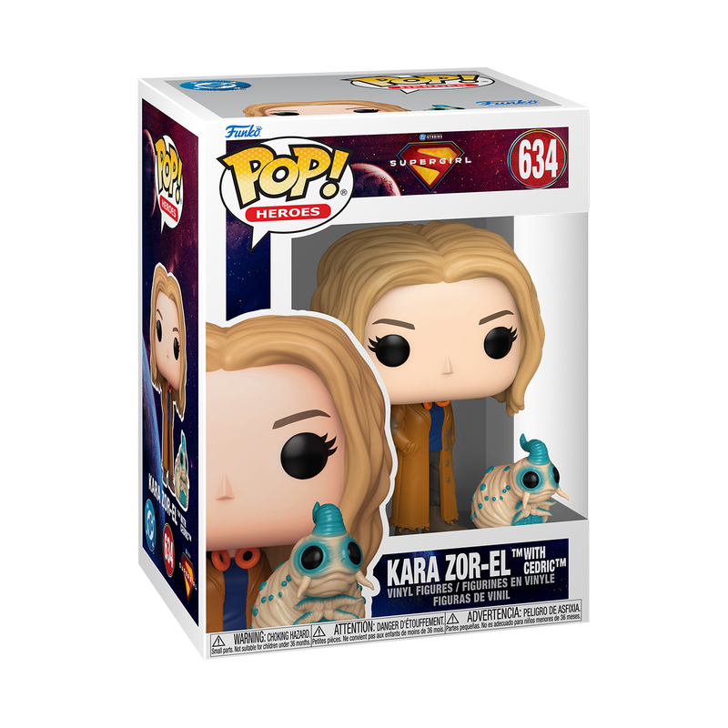 Pop! Heroes - DC - Kara Zor-El with Cedric