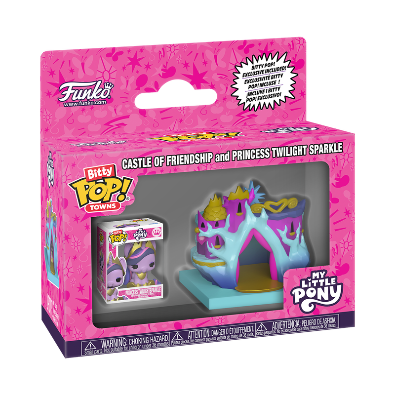Bitty Pop! Towns - Castle of Friendship and Princess Twilight Sparkle