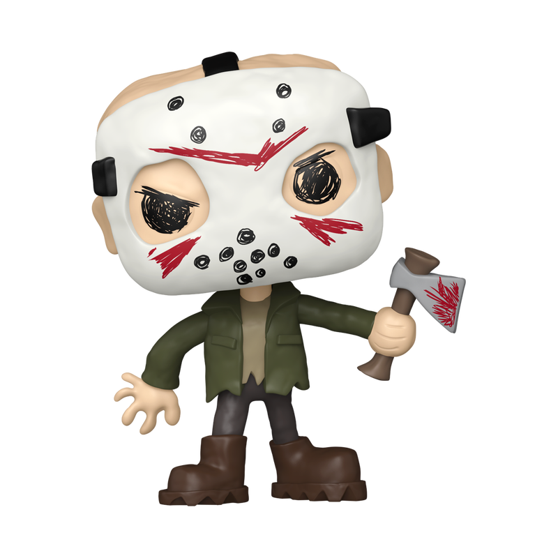 Pop! Movies - Friday the 13th - Jason (Doodles)