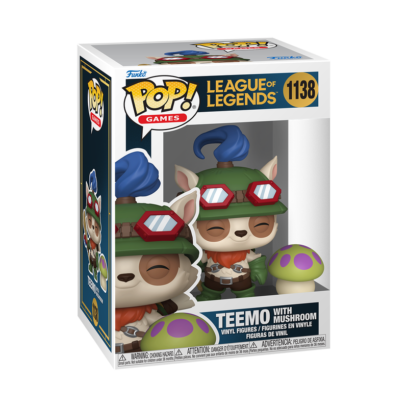 Pop! Games - League of Legends - Teemo with Mushroom