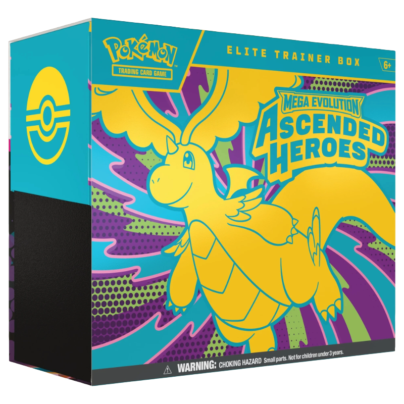 Pokemon TCG: Mega Evolution - Ascended Heroes - Elite Trainer Box [MAX. 1 PER CUSTOMER]