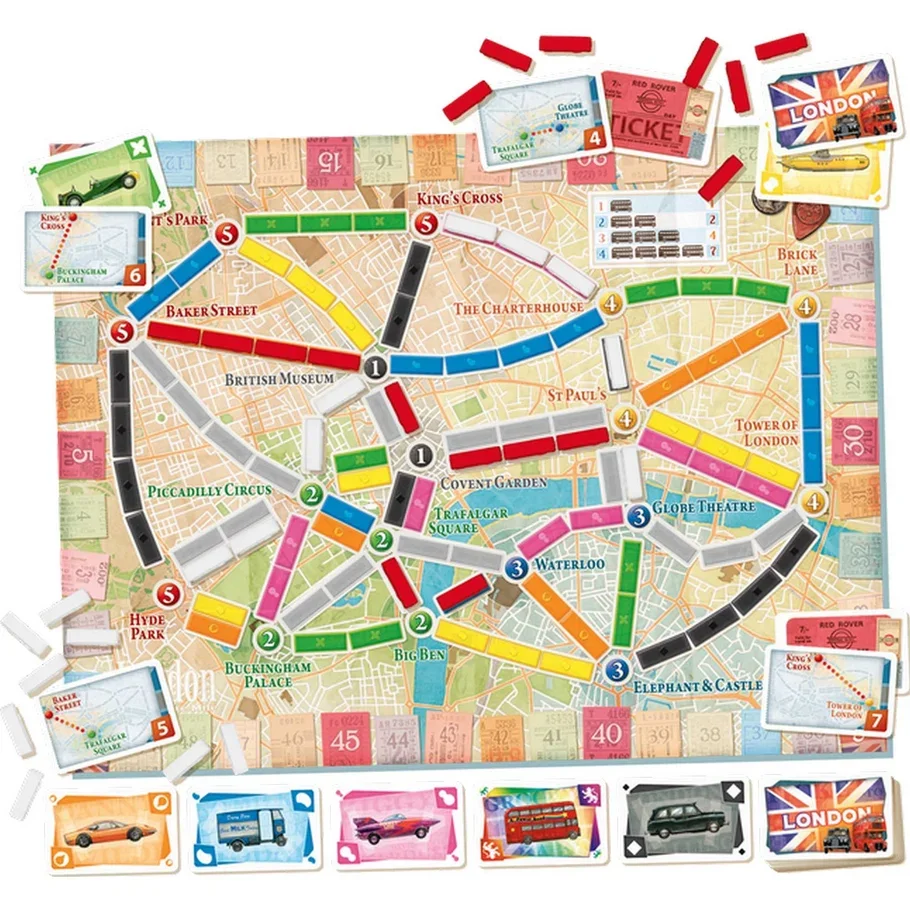 Ticket to Ride London Board.webp