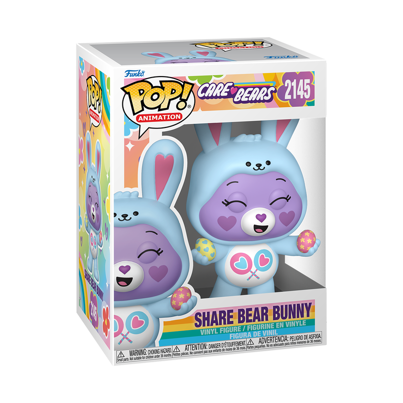Pop! Animation - Care Bears - Share Bear Bunny