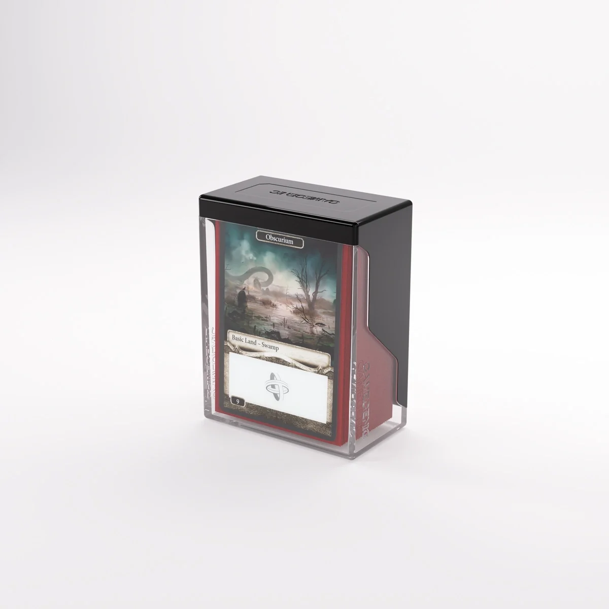 Gamegenic Bastion 50+ Deck Box Black Clear.webp