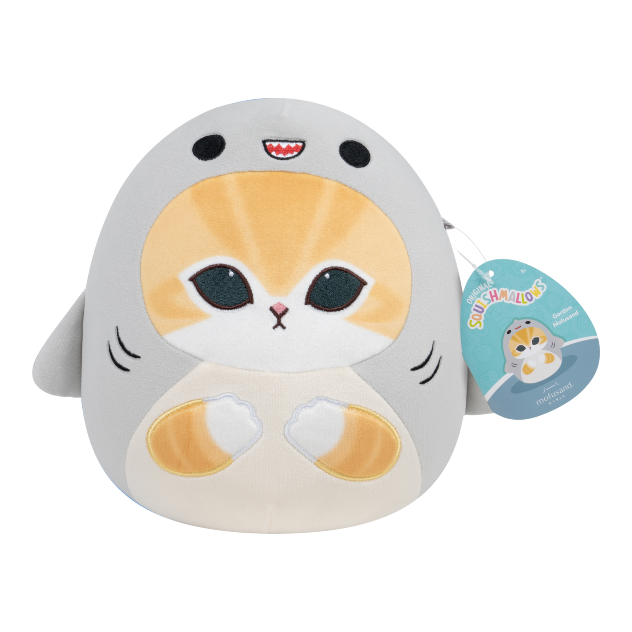 Squishmallows Mofusand 8in Plush - Gordon