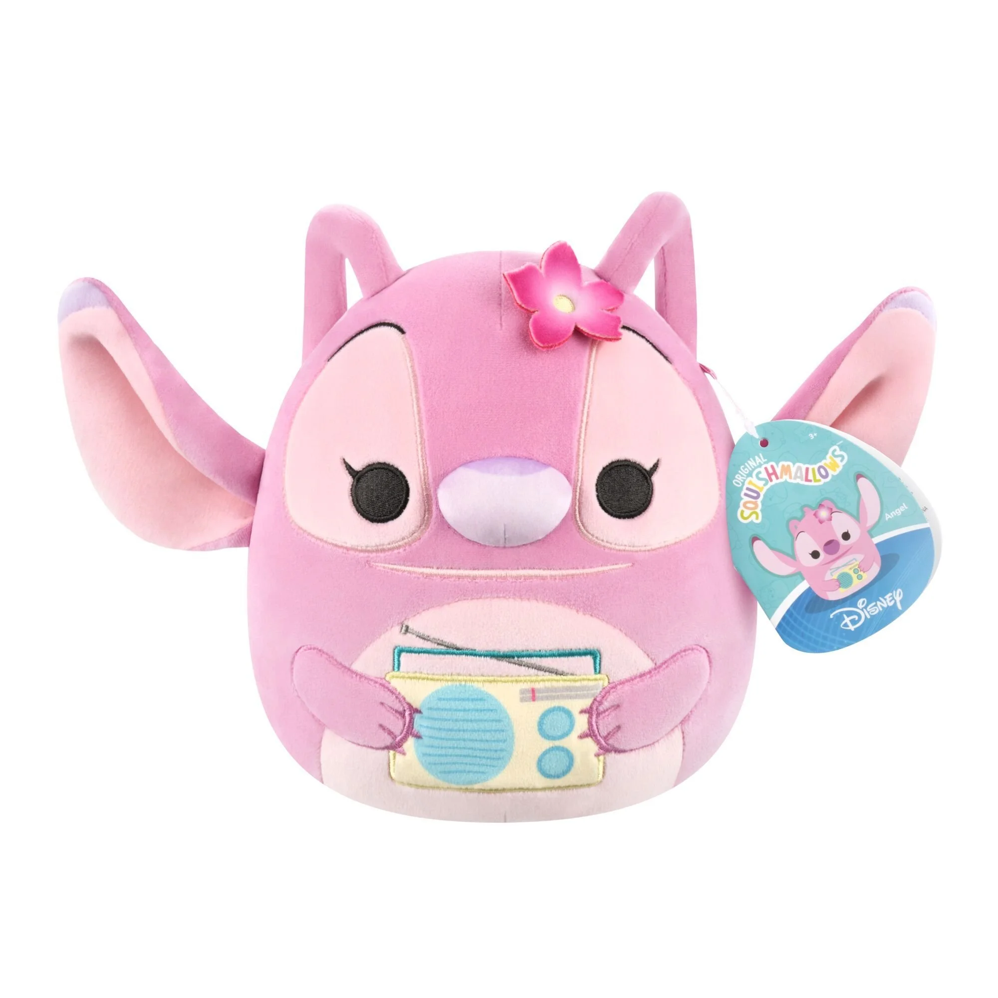 Squishmallows 8" Disney Plush - Angel with Boombox