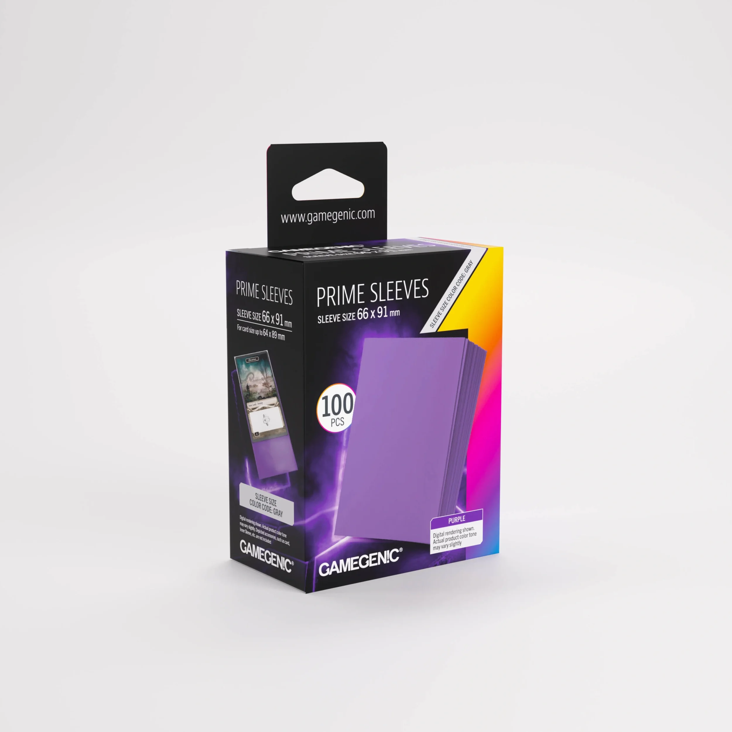 Gamegenic Prime Sleeves Purple.webp