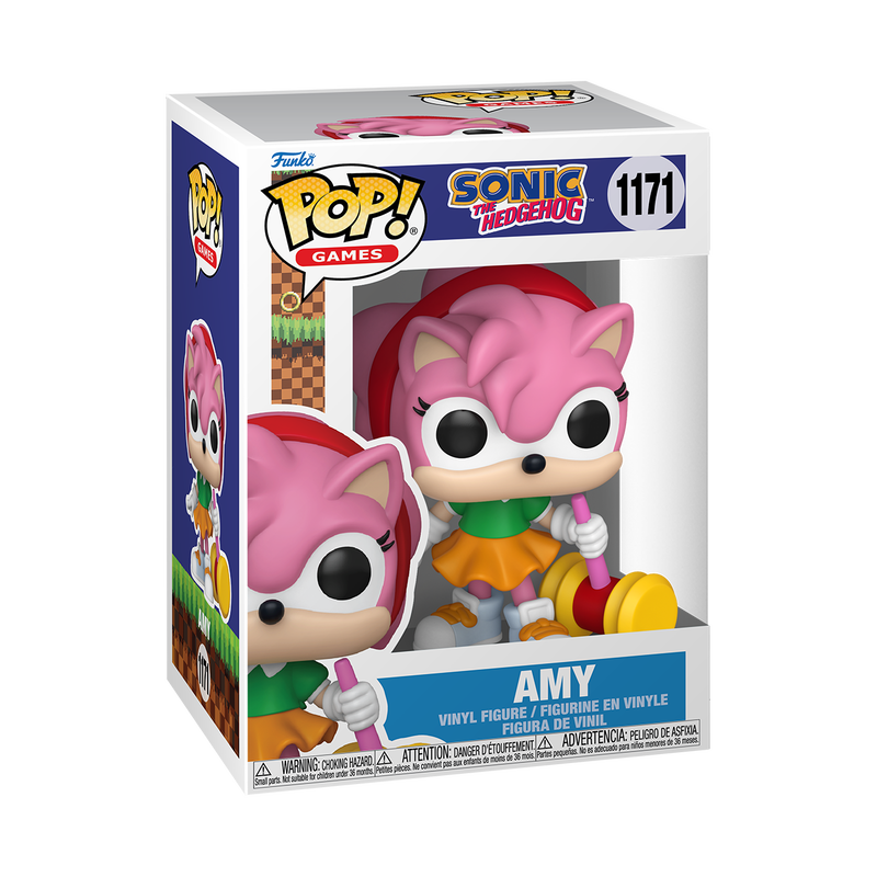 Pop! Games - Sonic the Hedgehog - Amy Rose with Piko Hammer