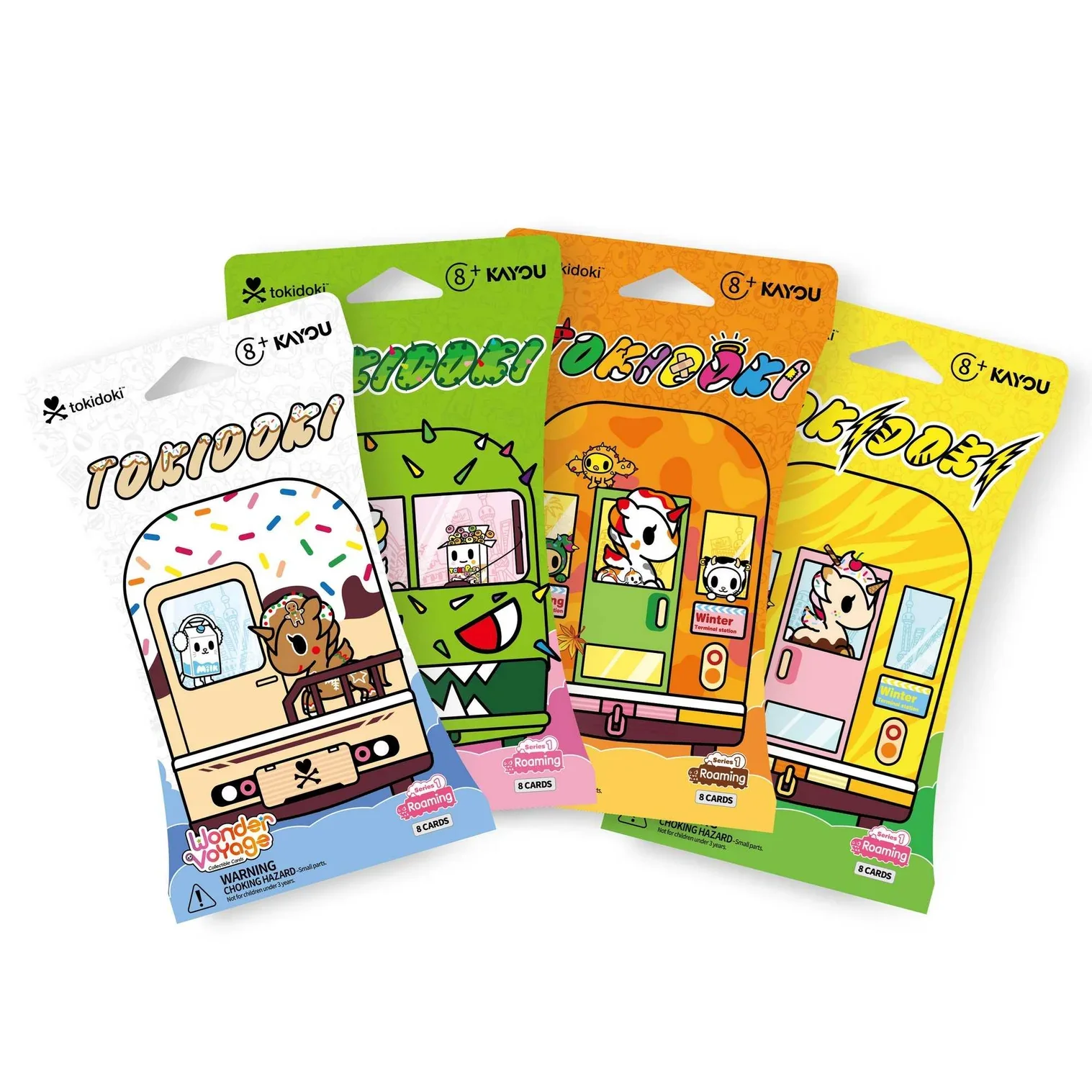 tokidoki Wonder Voyage Collectible Cards - Roaming Edition Sleeved Booster Pack (EMEA Version)