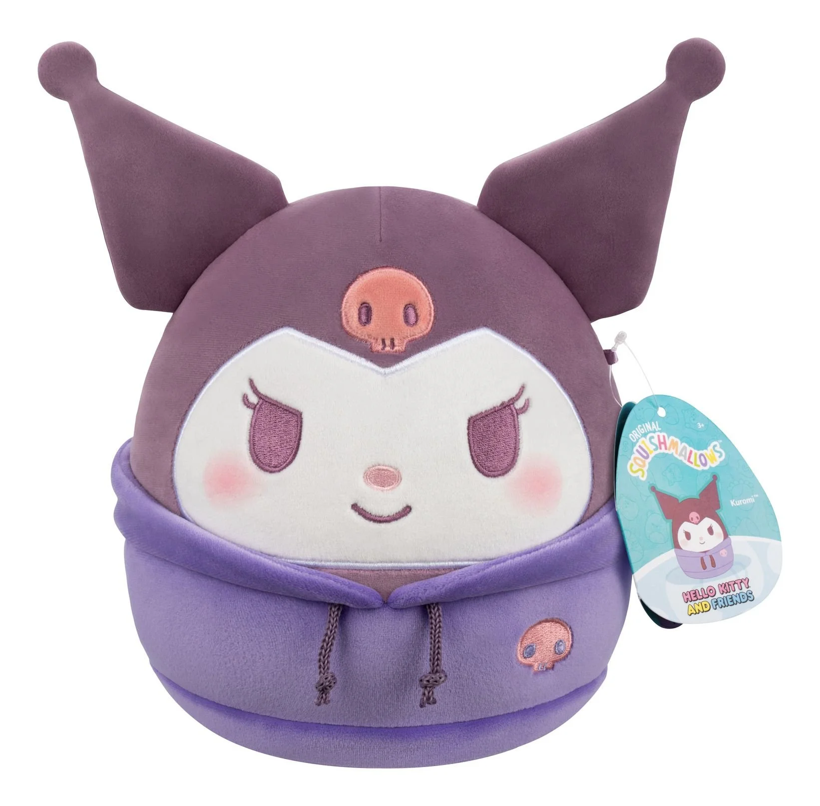 Squishmallows Sanrio 8" Plush - Kuromi (Dabodabo)