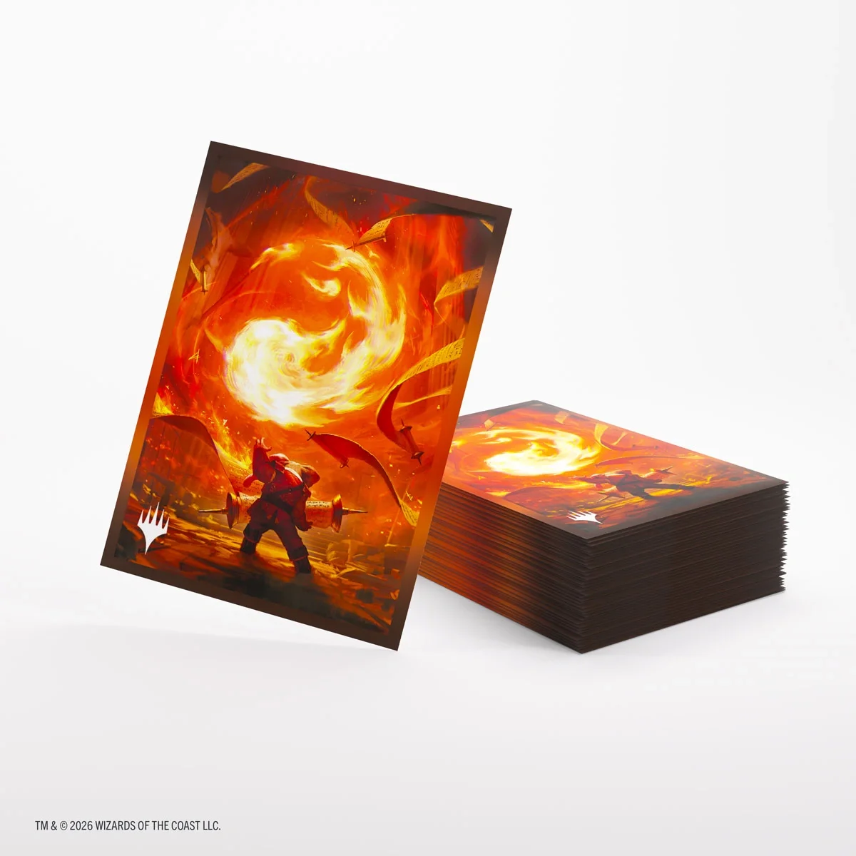 Magic the Gathering Secrets of Strixhaven Premium Art Sleeves Mountain.webp