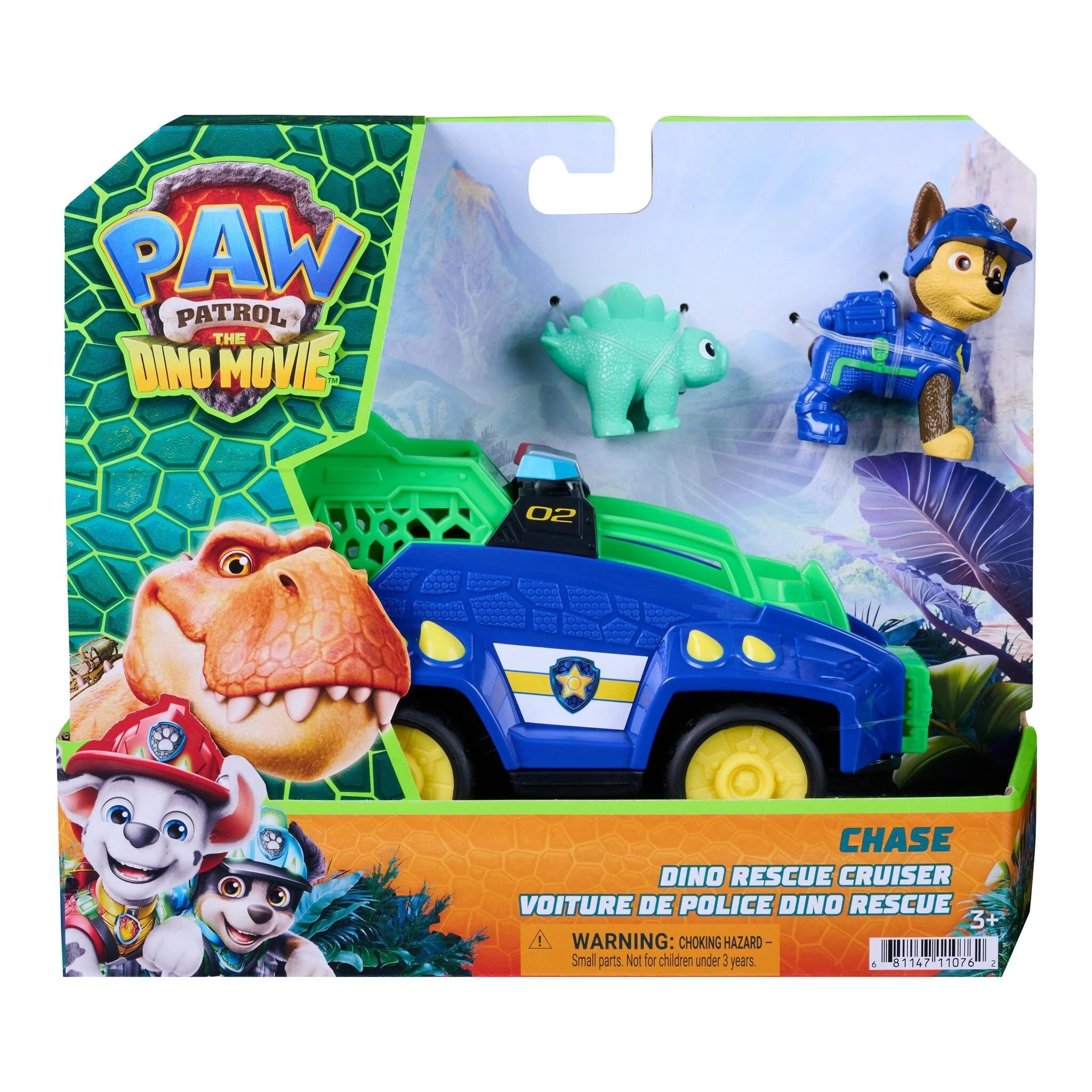 Paw Patrol The Dino Movie Dino Rescue Cruiser Chase