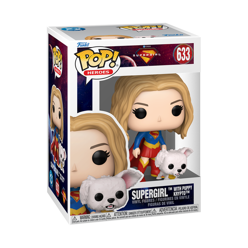 Pop! Heroes - DC - Supergirl with Puppy Krypto