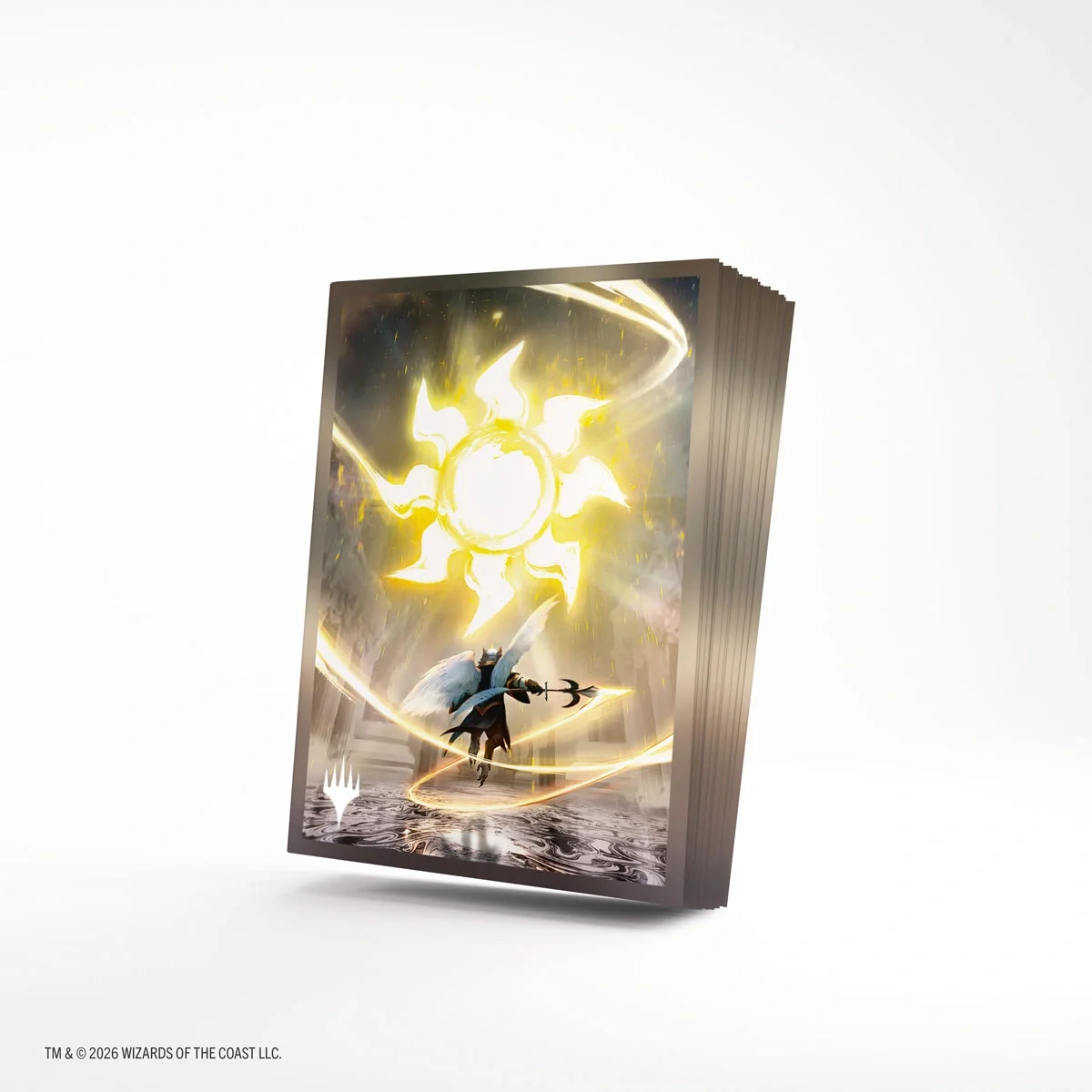 Magic the Gathering Secrets of Strixhaven Premium Art Sleeves Plains.webp