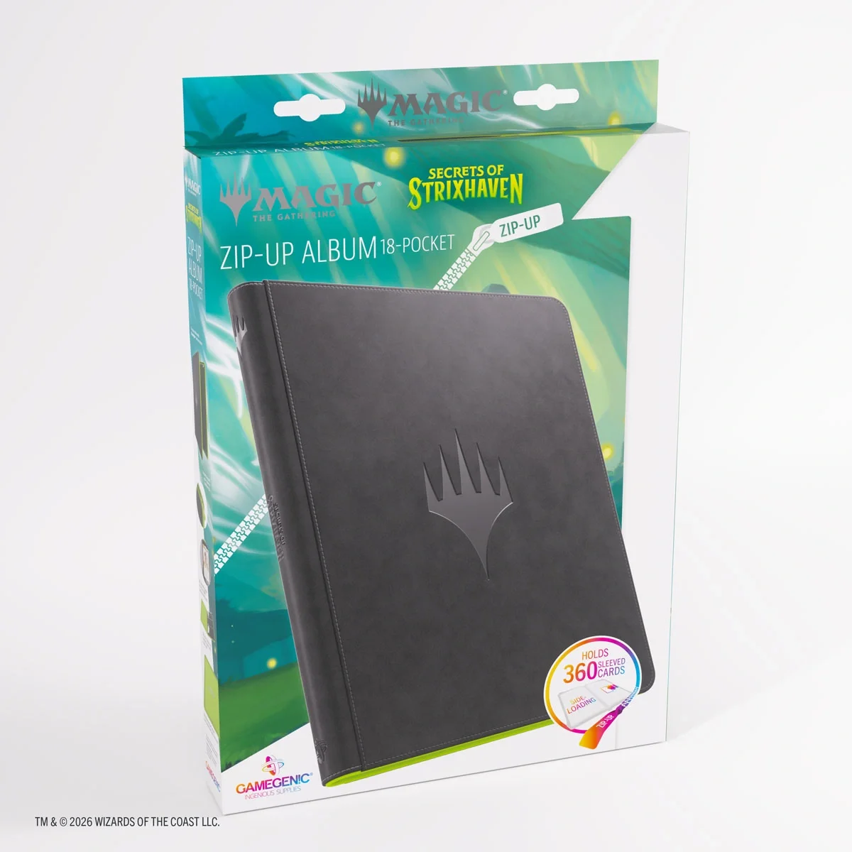 Gamegenic x Magic: The Gathering - Secrets of Strixhaven - Zip-Up Album 18-Pocket