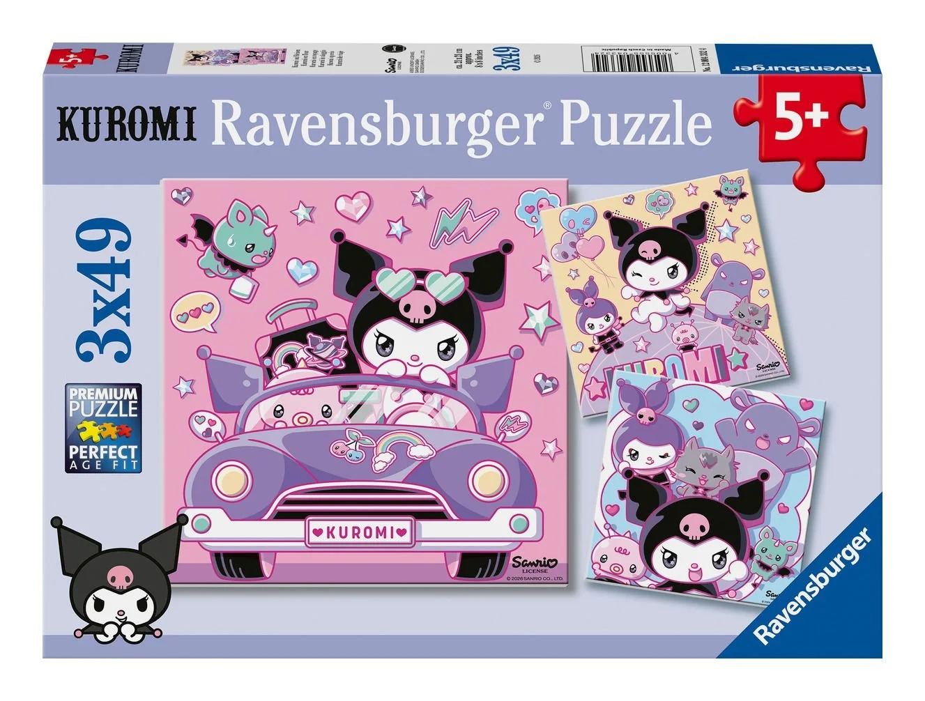 Sanrio - Kuromi on Tour 3x49pc