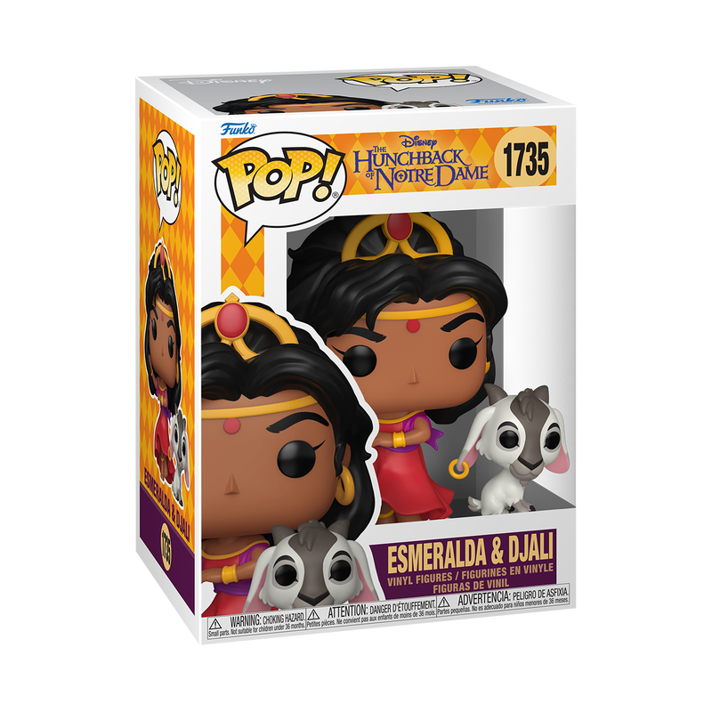 Pop! Disney - The Hunchback of Notre Dame - Esmeralda & Djali