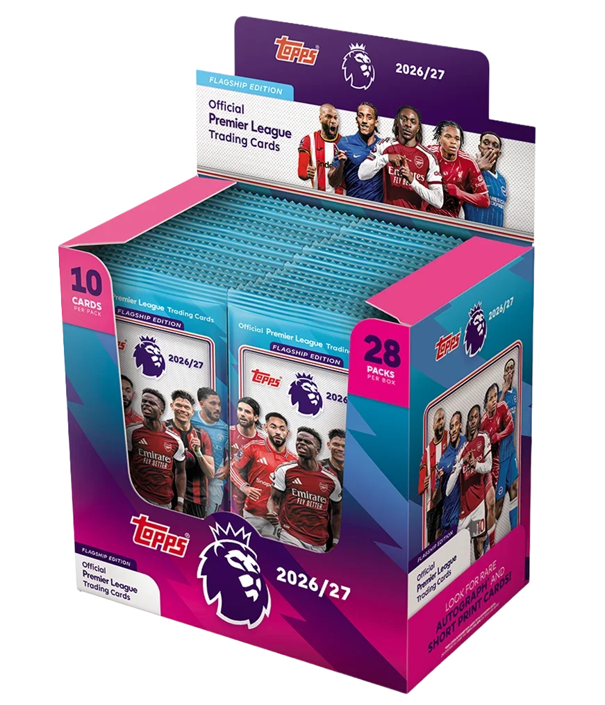 Topps Flagship Premier League 2026/27 - Card Packet Full Box