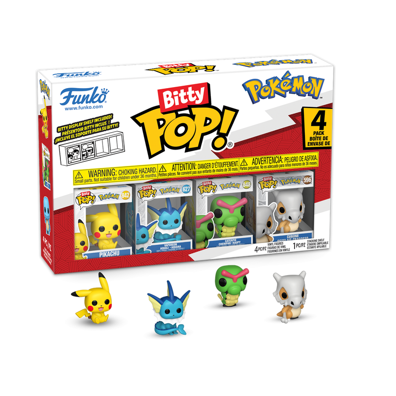 Bitty Pop! Pokemon 4-Pack Series 1