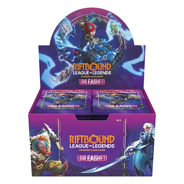 Riftbound: League of Legends TCG - Unleashed - Booster Box [MAX. 1 PER CUSTOMER]