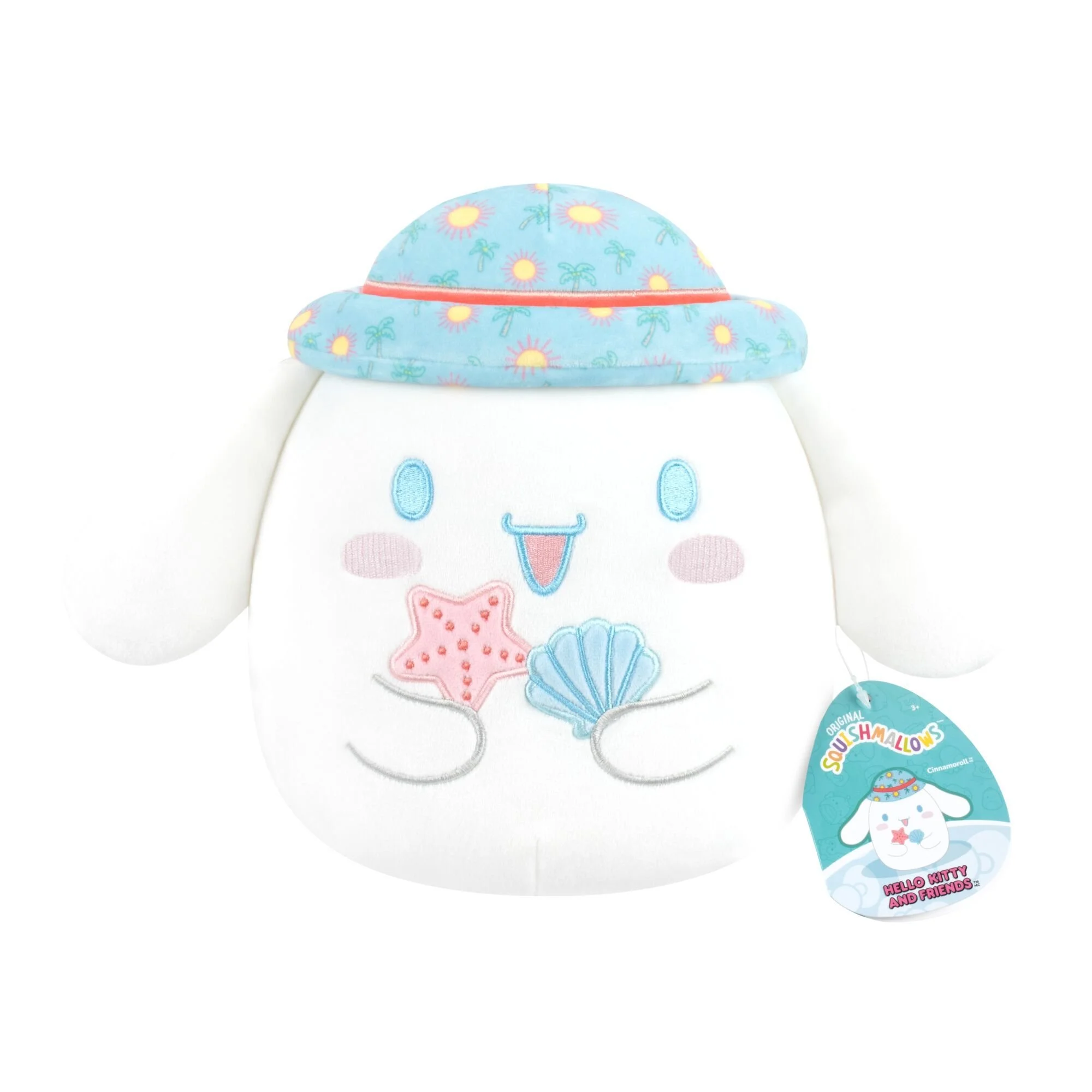 Squishmallows Sanrio 8" Plush - Cinnamoroll (Seize the Moment)