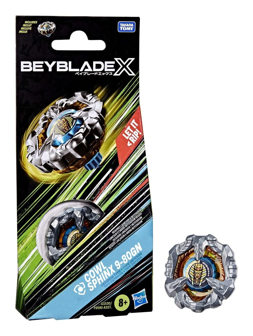 Beyblade X Cowl Sphinx 9-80GN Booster Pack Set