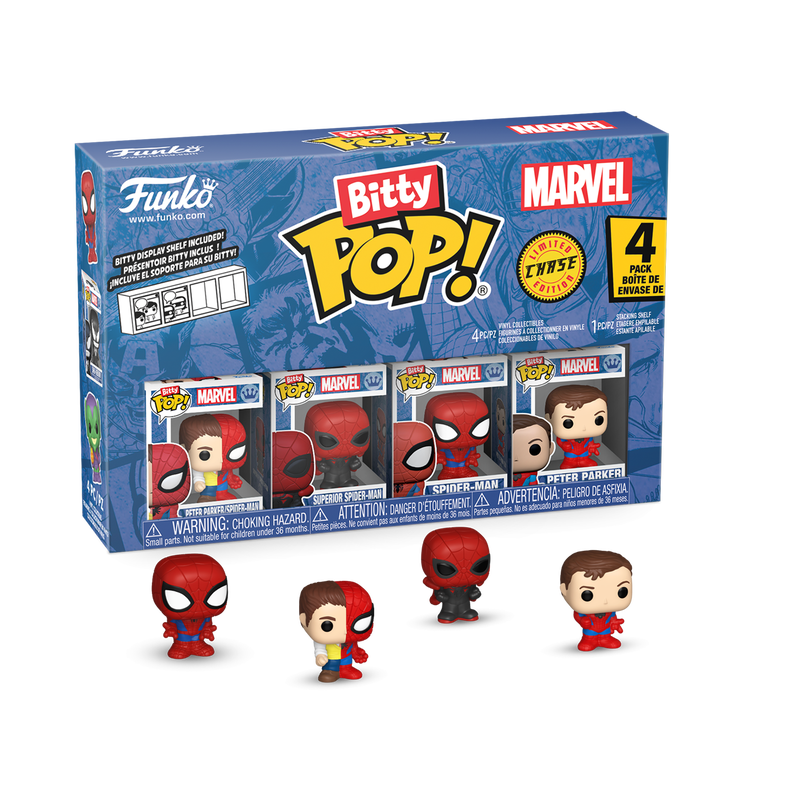 Bitty Pop! Spider-Man - 4-Pack Series 4