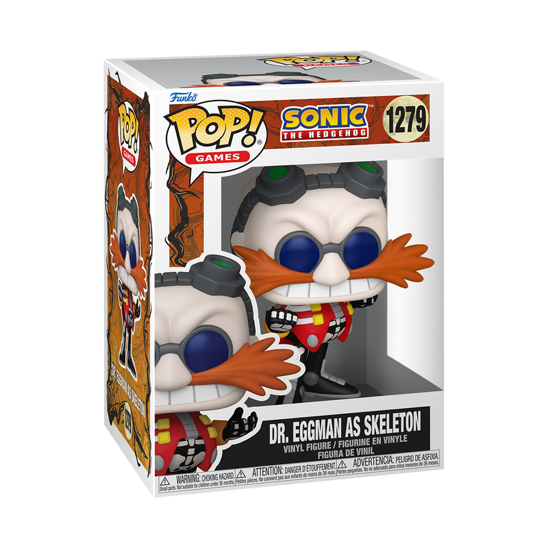 Pop! Games - Sonic the Hedgehog - Dr. Eggman as Skeleton