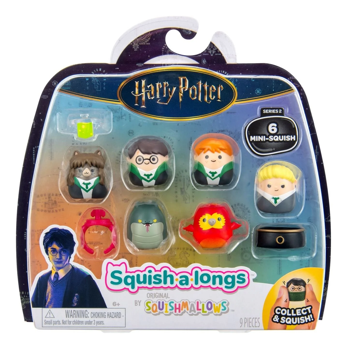 Squish-a-longs Harry Potter 6-Pack Series 2 (Style 2)