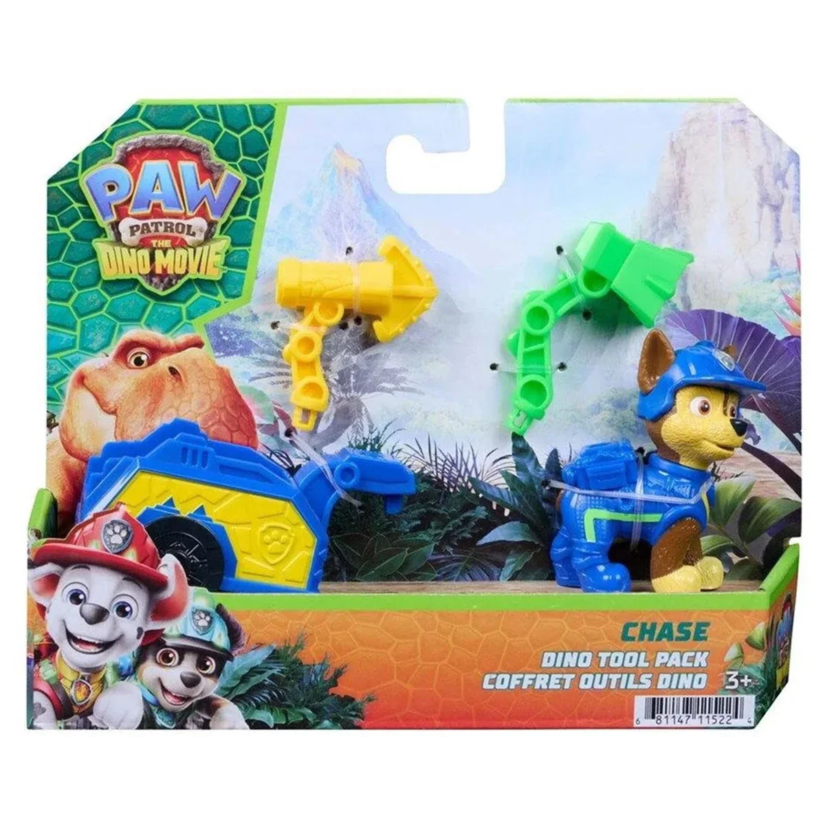 Paw Patrol The Dino Movie Dino Tool Pack Chase
