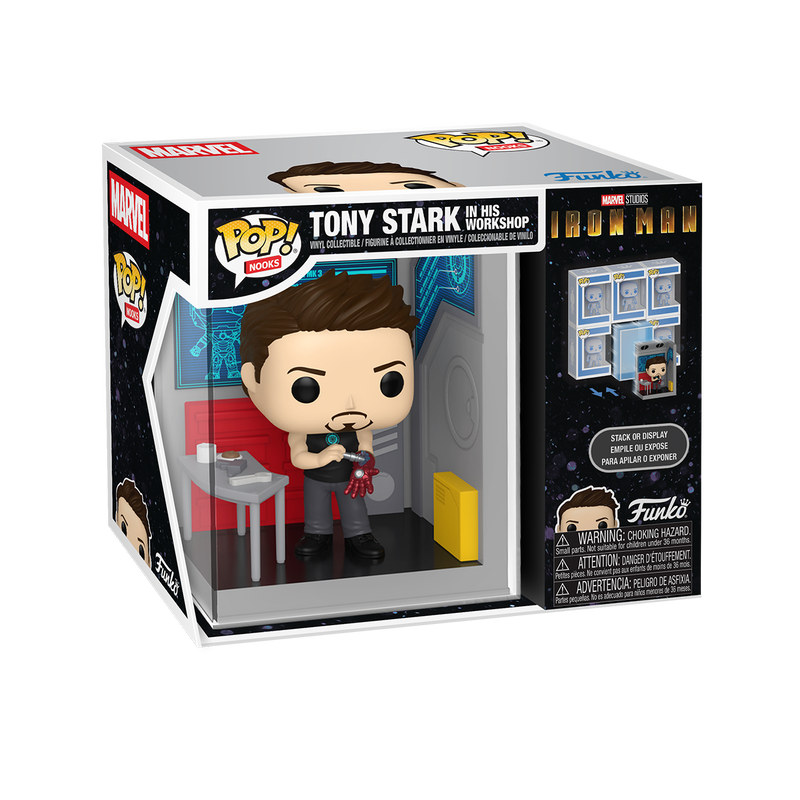 Pop! Nooks - Marvel - Tony Stark in his Workshop