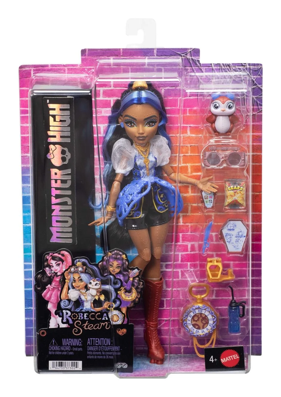 Monster High Fashion Doll - Robecca Steam