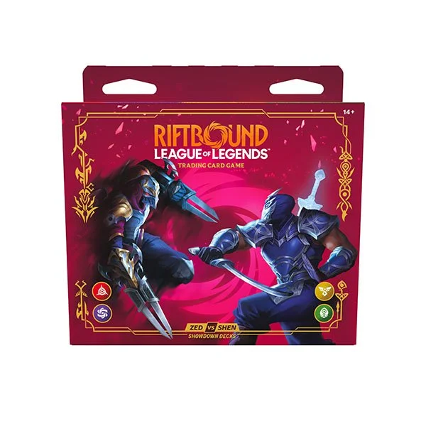 Riftbound League of Legends TCG Vendetta Showdown Decks Zed vs Shen.jpg
