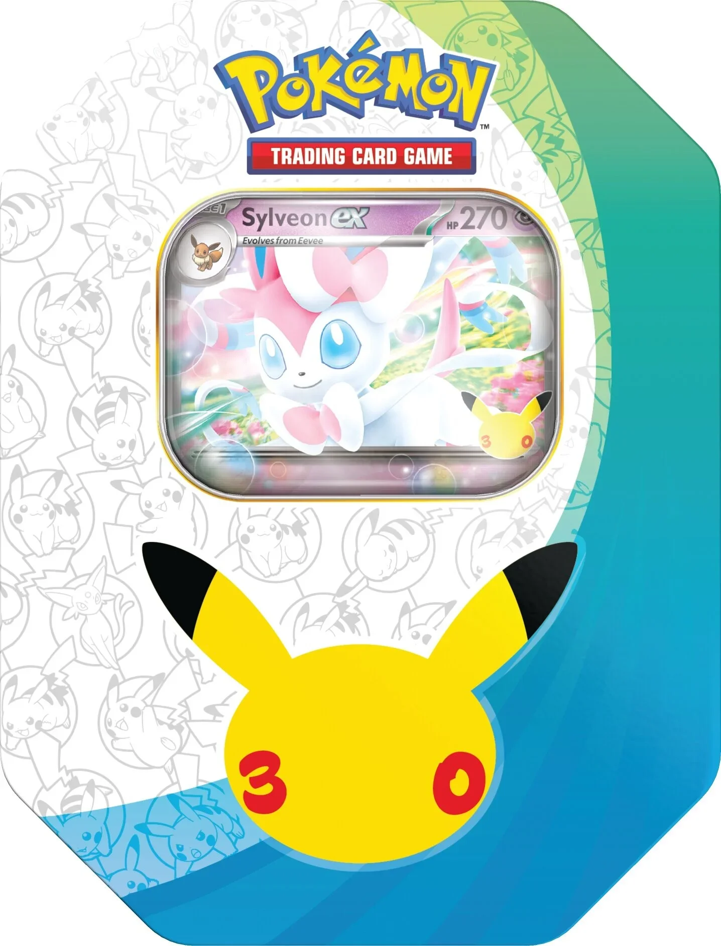 Pokemon TCG: 30th Celebration - Sylveon ex Tin