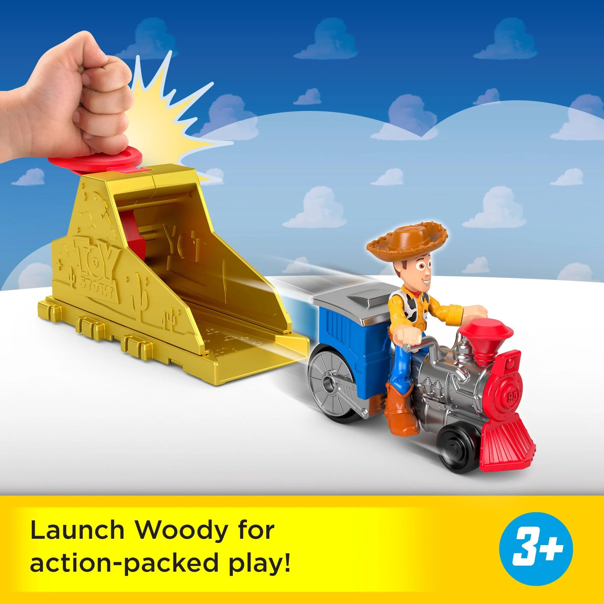 Imaginext Toy Story Woody Launcher