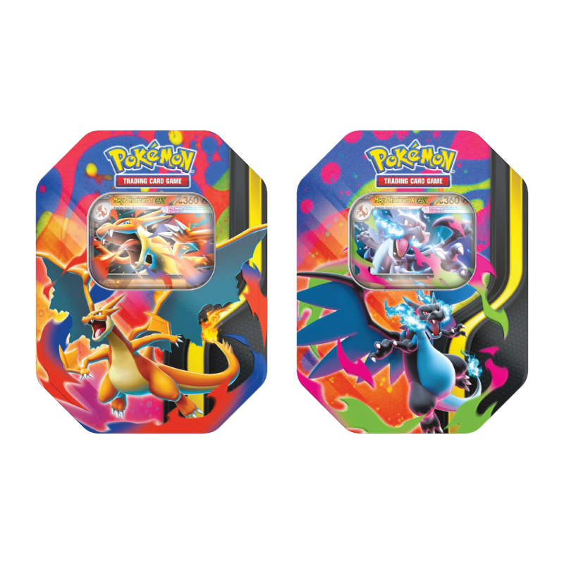 Pokemon TCG - Mega Charizard Tin [MAX. 1 PER CUSTOMER]