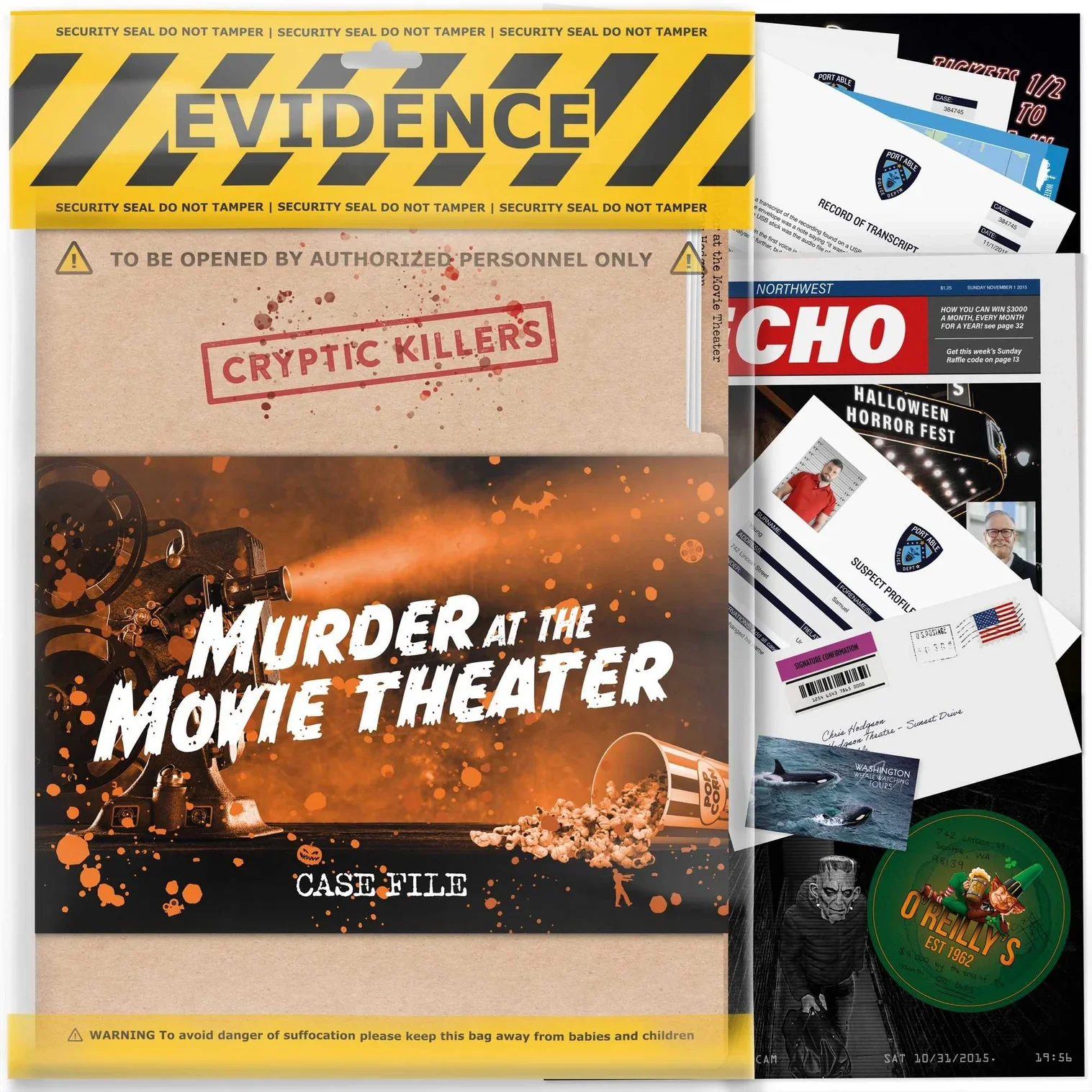 Cryptic Killers - Murder at the Movie Theater