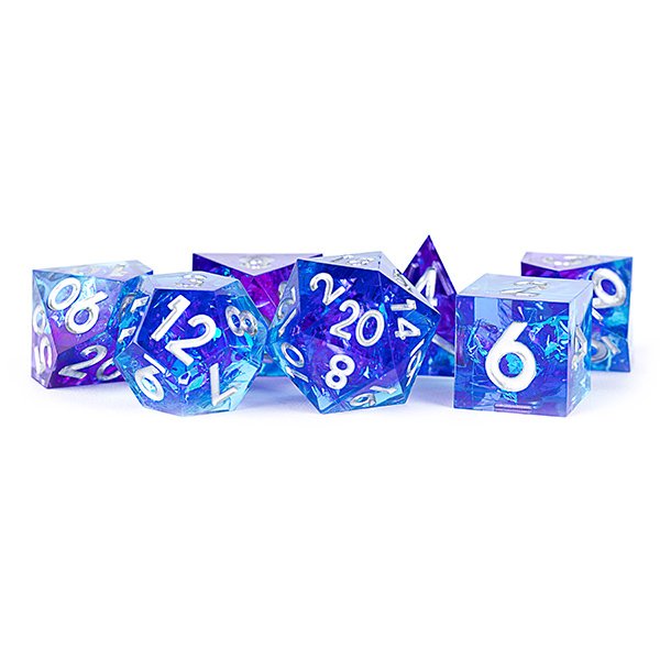 Fanroll Handcrafted Sharp Edge Resin Dice Set Oceanic Flare.jpg