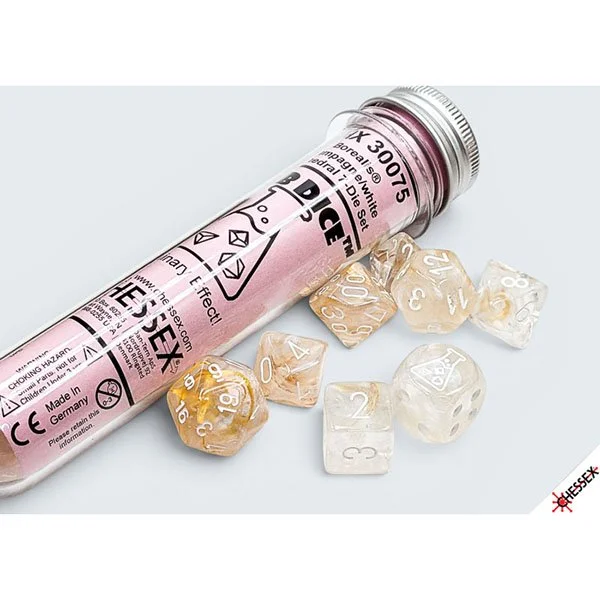 Chessex Lab Dice Borealis Champagne White.jpg