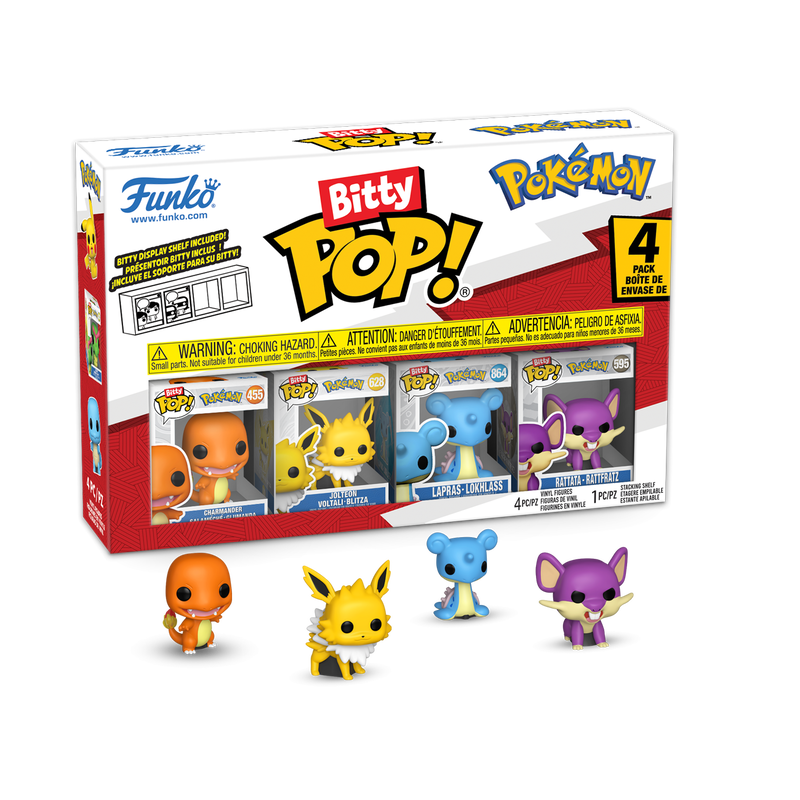 Bitty Pop! Pokemon 4-Pack Series 2