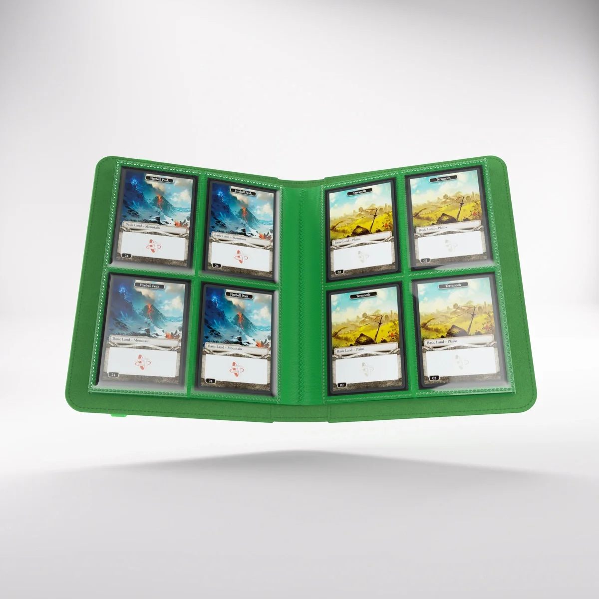 Gamegenic Prime Album 8 Pocket Green.webp