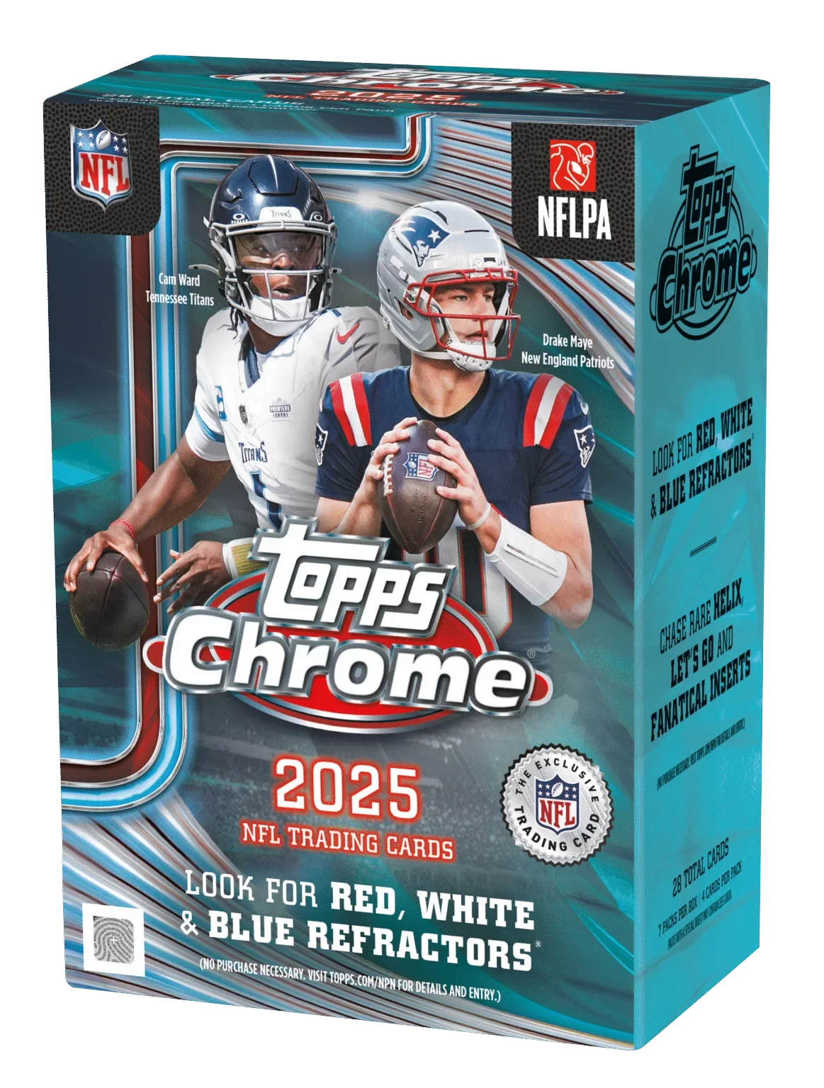 Topps Chrome Football 2025 Value Box.webp