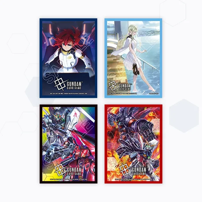 Gundam Card Game - Official Card Sleeves 02 [MAX. 2 PER CUSTOMER]