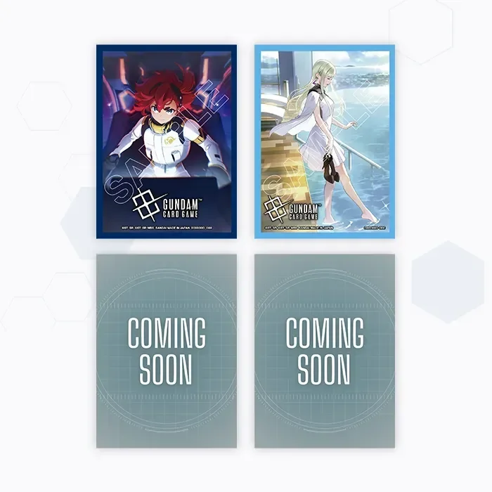 Gundam Card Game - Official Card Sleeves 02 [MAX. 2 PER CUSTOMER]