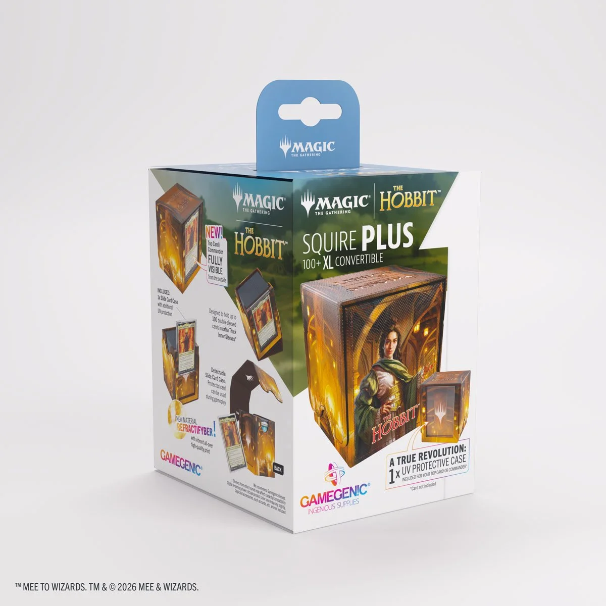 Gamegenic x Magic: The Gathering - The Hobbit - Squire Plus 100+ XL Deck Box [The Queen of Dale]