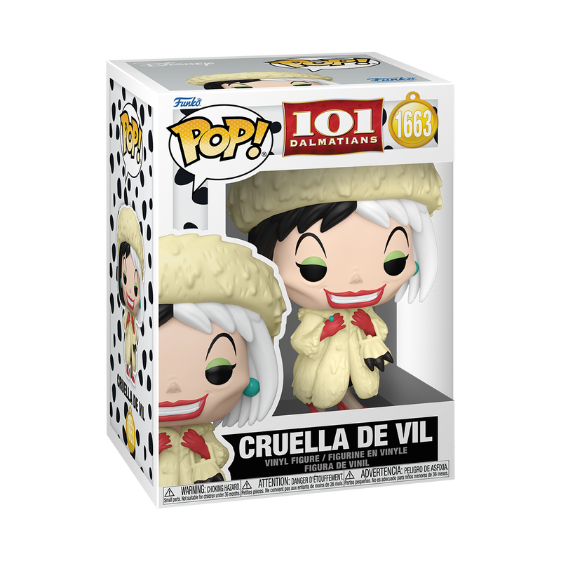 Pop! Disney - 101 Dalmations - Cruella de Vil (Classic)