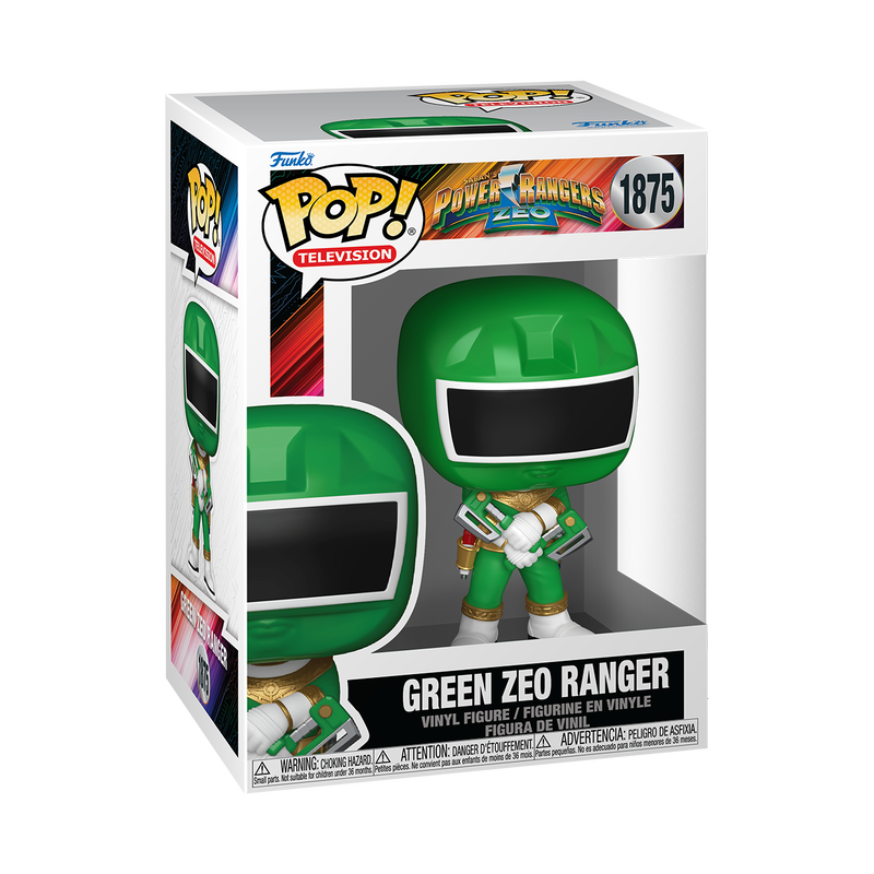 Pop! Television - Power Rangers Zeo - Green Zeo Ranger